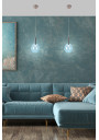 Lukka pendant light 6 W LED 3000 K chromee 18 cm - product image 1