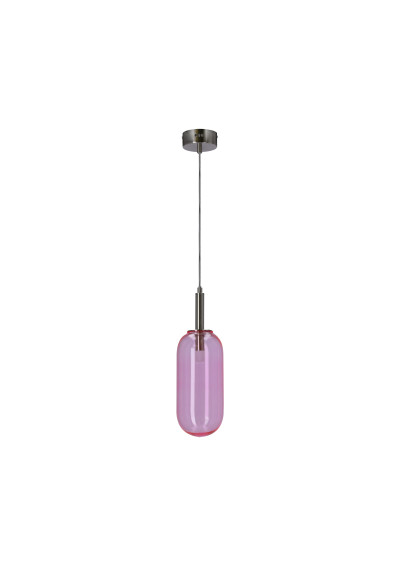 Lampa wisząca Fiuggi 6 W LED 3000 K różowy 13 cm