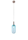 Fiuggi pendant light 6 W LED 3000 K blue 13 cm