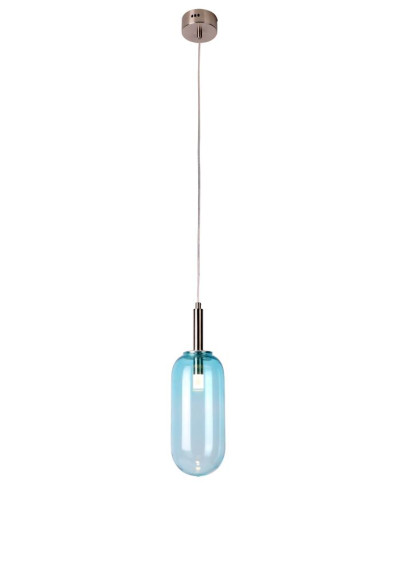 Fiuggi pendant light 6 W LED 3000 K blue 13 cm