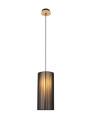 Kioto pendant light 1xE27 black 18 cm