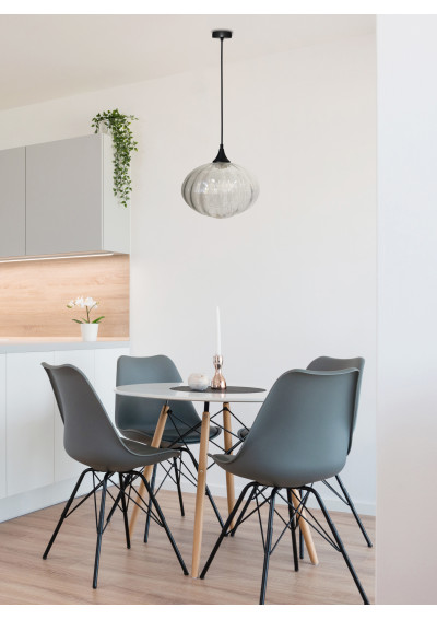 Lampa wisząca Exeter 1xE27 czarny 26,5 cm - zdjęcie produktu 3