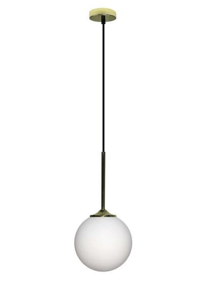 Lampa wisząca Glasgow 1xE27 złoty 15 cm
