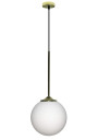 Lampa wisząca Glasgow 1xE27 złoty 20 cm