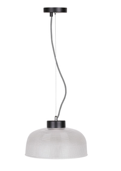 Liverpool pendant light 1xE27 black 26,5 cm