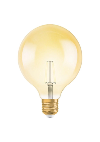 E27 light bulb 1xE27 12,4 cm