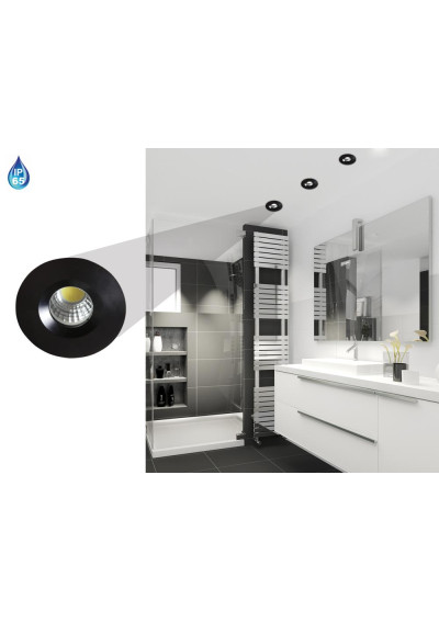 Oprawa stropowa Sh-14 3 W LED 6000 K czarny 4,6 cm - zdjęcie produktu 1