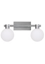 Lampa ścienna Maldus 2xG9 chromowy + biały 33,5 cm