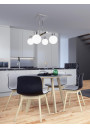 Maldus pendant light 4xG9 chromee / white 38 cm - product image 1