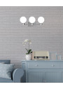 Lampa ścienna Maldus 3xG9 chromowy + biały 58 cm - zdjęcie produktu 1