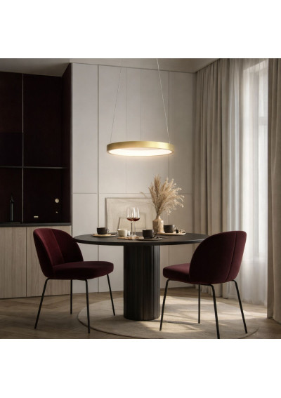 Lampa wisząca Lune 25 W LED 4000 K złoty 40 cm - zdjęcie produktu 2