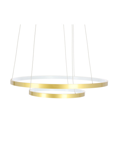 Lampa wisząca Lune 40 W LED 4000 K złoty 50 cm - zdjęcie produktu 1