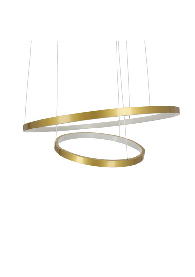Lampa wisząca Lune 40 W LED 4000 K złoty 50 cm - zdjęcie produktu 6