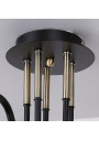 Unica ceiling light 5xE27 black / gold 64 cm - product image 3