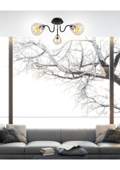 Lampa sufitowa Unica 3xE27 64 cm - zdjęcie produktu 6
