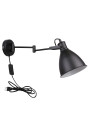 Espera wall light 1xE14 black 45,6 cm