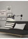 Lampa ścienna Espera 1xE14 czarny 45,6 cm - zdjęcie produktu 1