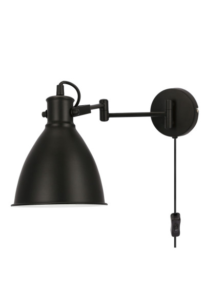 Espera wall light 1xE14 black 45,6 cm - product image 2