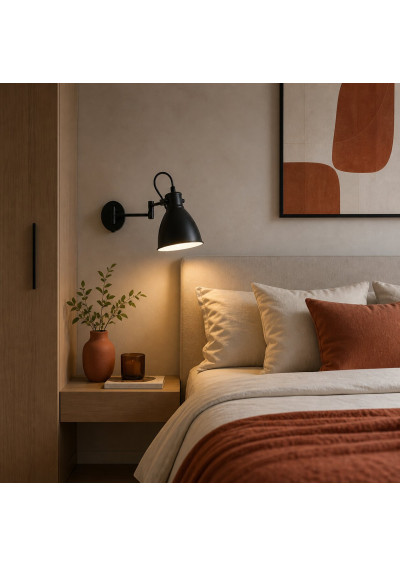 Lampa ścienna Espera 1xE14 czarny 45,6 cm - zdjęcie produktu 10