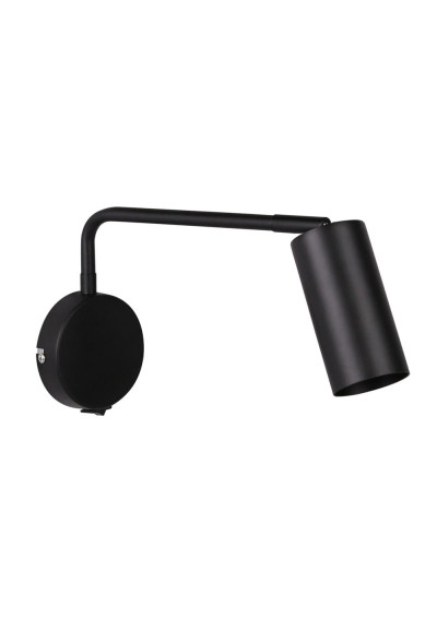 Lampa ścienna Tina 1xGU10 czarny matowy 31 cm