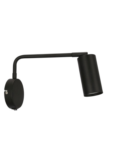 Lampa ścienna Tina 1xGU10 czarny matowy 31 cm - zdjęcie produktu 1