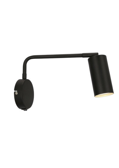 Lampa ścienna Tina 1xGU10 czarny matowy 31 cm - zdjęcie produktu 2