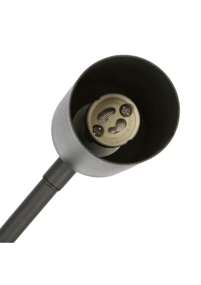 Lampa ścienna Tina 1xGU10 czarny matowy 31 cm - zdjęcie produktu 11