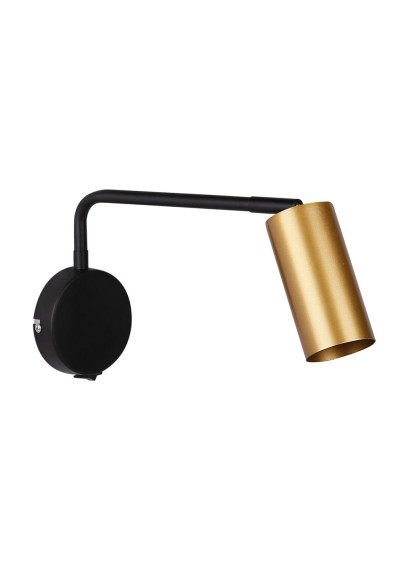Tina wall light 1xGU10 black / gold 31 cm