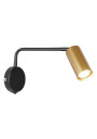 Tina wall light 1xGU10 black / gold 31 cm - product image 1