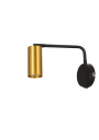 Tina wall light 1xGU10 black / gold 31 cm - product image 4