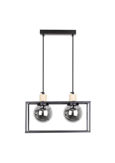 Retro pendant light 2xE27 42 cm - product image 1