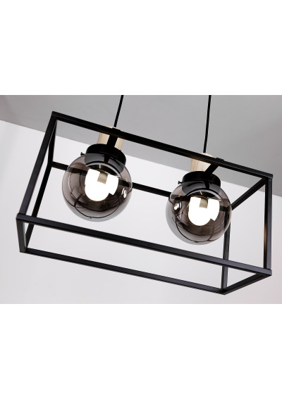 Retro pendant light 2xE27 42 cm - product image 4