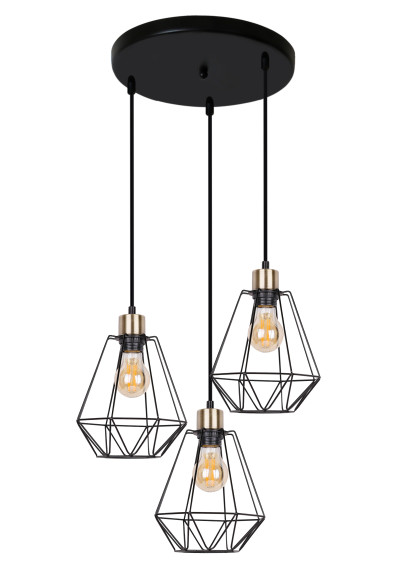 Primo pendant light 3xE27 44 cm