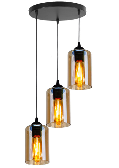 Bistro pendant light 3xE27 35 cm