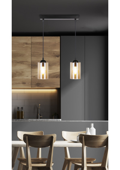 Bistro pendant light 2xE27 34 cm - product image 2