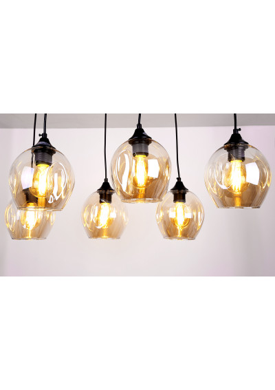 Lampa wisząca Aspa 6xE27 67 cm - zdjęcie produktu 3