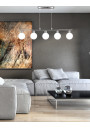 Lampa wisząca Oden 5xG9 82 cm