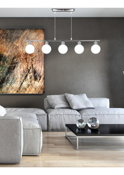 Oden pendant light 5xG9 82 cm
