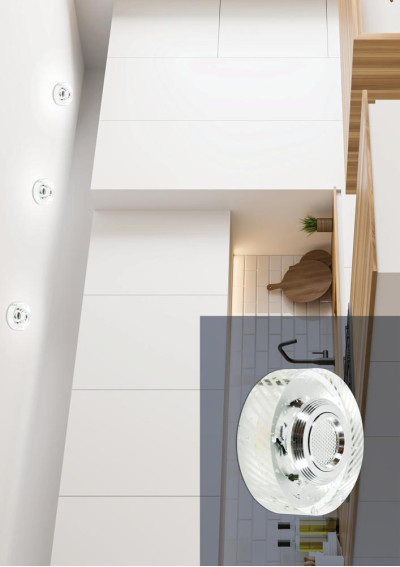 Oprawa stropowa Ss-33 3 W LED 3000 K bezbarwny 10 cm - zdjęcie produktu 1