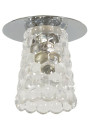 Sk-75 ceiling fitting G9 chromee, szkło bezbarwne 6 cm