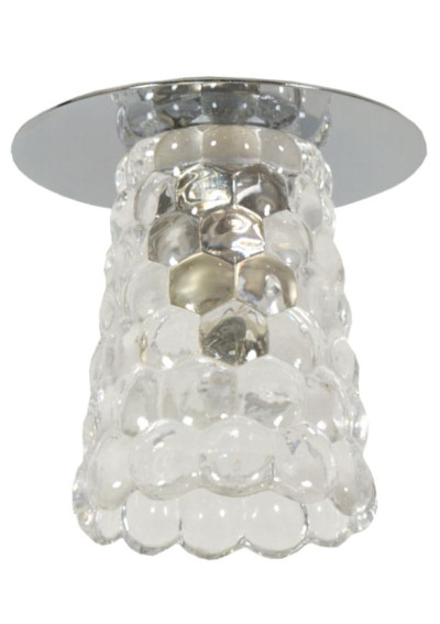 Sk-75 ceiling fitting G9 chromee, szkło bezbarwne 6 cm