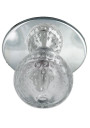 Sk-09 ceiling fitting G4 chromee, szkło bezbarwne 7 cm