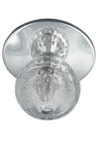 Sk-09 ceiling fitting G4 chromee, szkło bezbarwne 7 cm