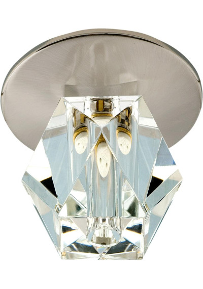 Sk-16 ceiling fitting G4 chromee, szkło bezbarwne 7 cm