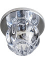 Oprawa stropowa Sk-31 G4 chromowy, szkło bezbarwne 6,8 cm