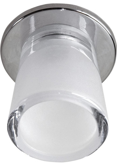 Oprawa stropowa Sk-23 G4 chromowy, szkło bezbarwne 6,8 cm