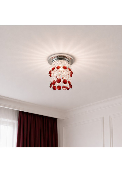 Sk-68 ceiling fitting MR16 red 8 cm - product image 2