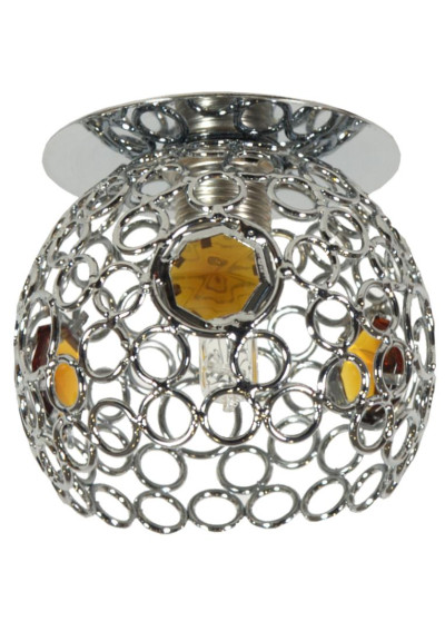 Sk-74 ceiling fitting G9 bursztynowy 9,5 cm
