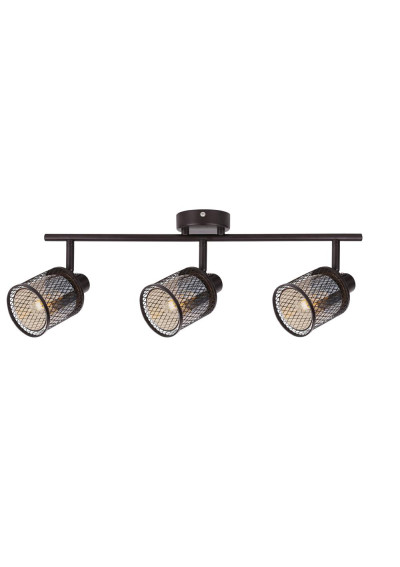 Canabera ceiling light 3xE14 kawowe złoto 58 cm