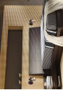 Canabera wall light 1xE14 kawowe złoto 16 cm - product image 3